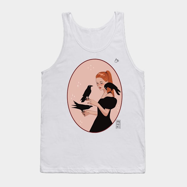 The Witch and the crows Tank Top by fiorellaannoni